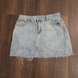 Denim Mini Skirt
